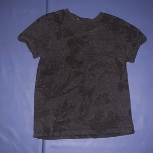 Navy blue Hawaiian shirt